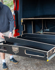 KombiBuilt Modular Van Drawer System – VW T7 & Ford Transit Custom (2024+)
