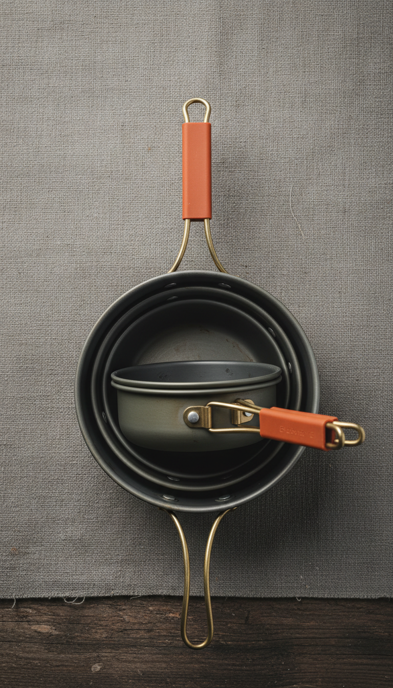 Nestable Cookware Set Hard-Anodized