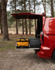 KombiBuilt Modular Van Drawer System – VW T7 & Ford Transit Custom (2024+)