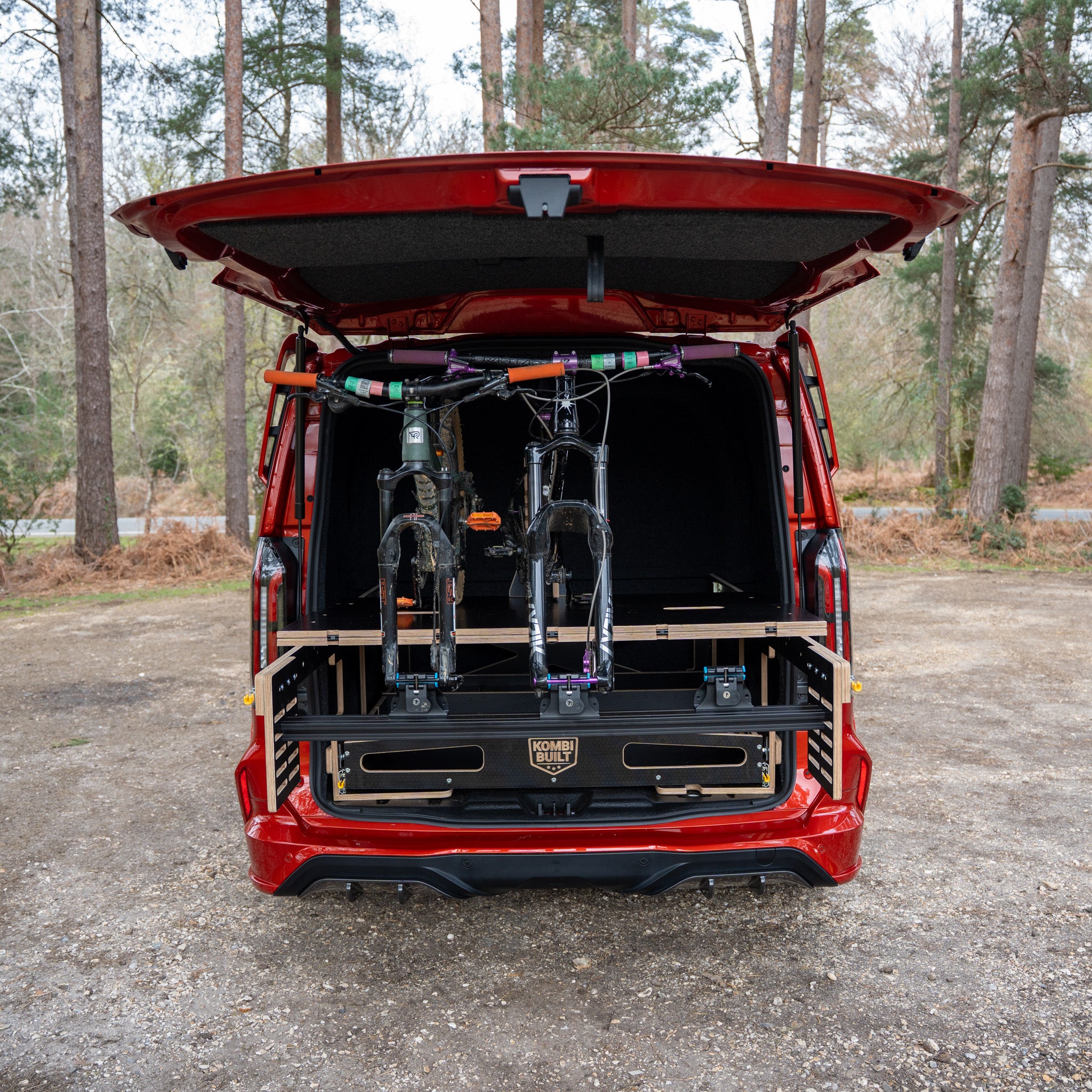 KombiBuilt Modular Van Drawer System – VW T7 &amp; Ford Transit Custom (2024+)